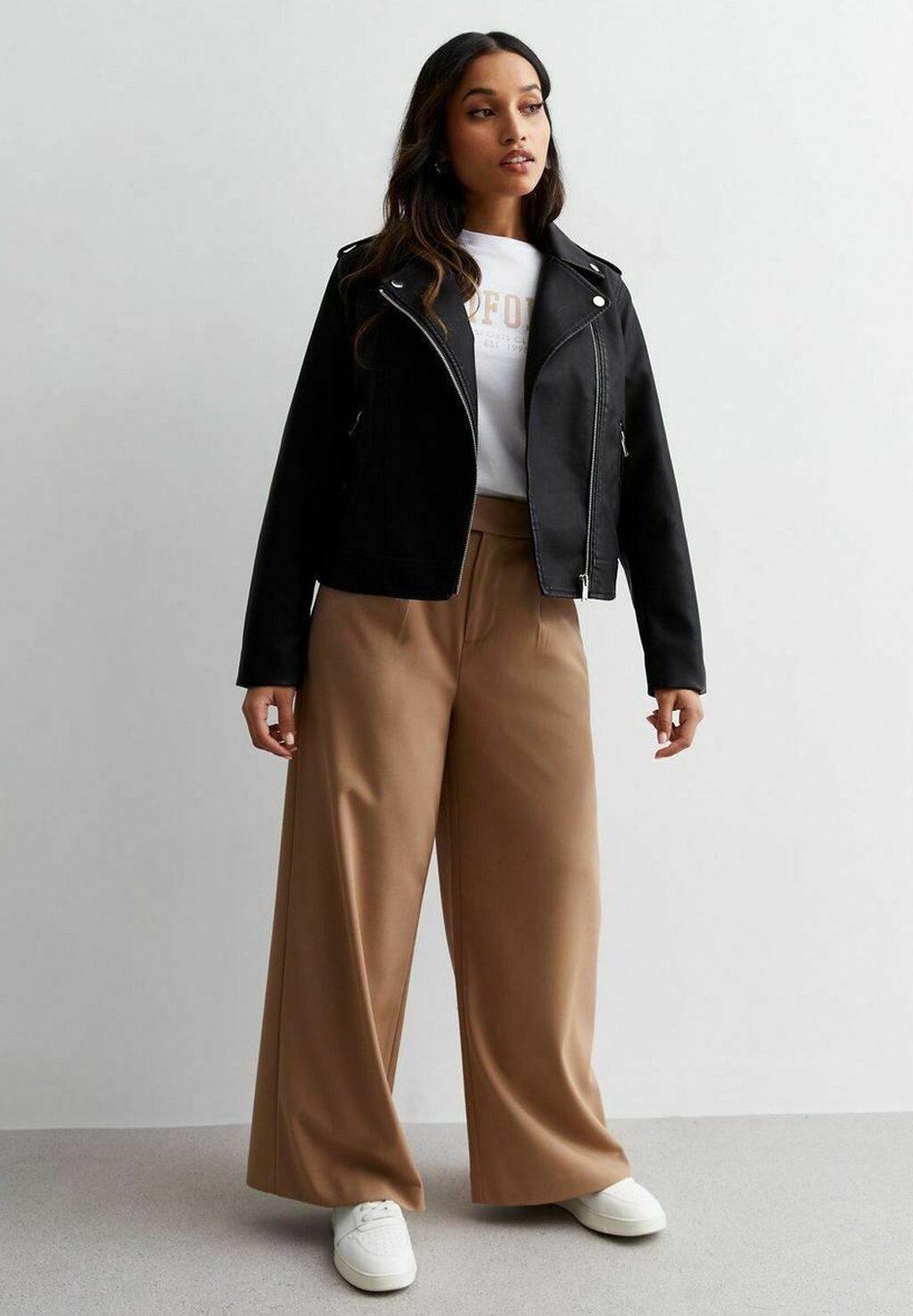

Куртка из искусственной кожи New Look, цвет black