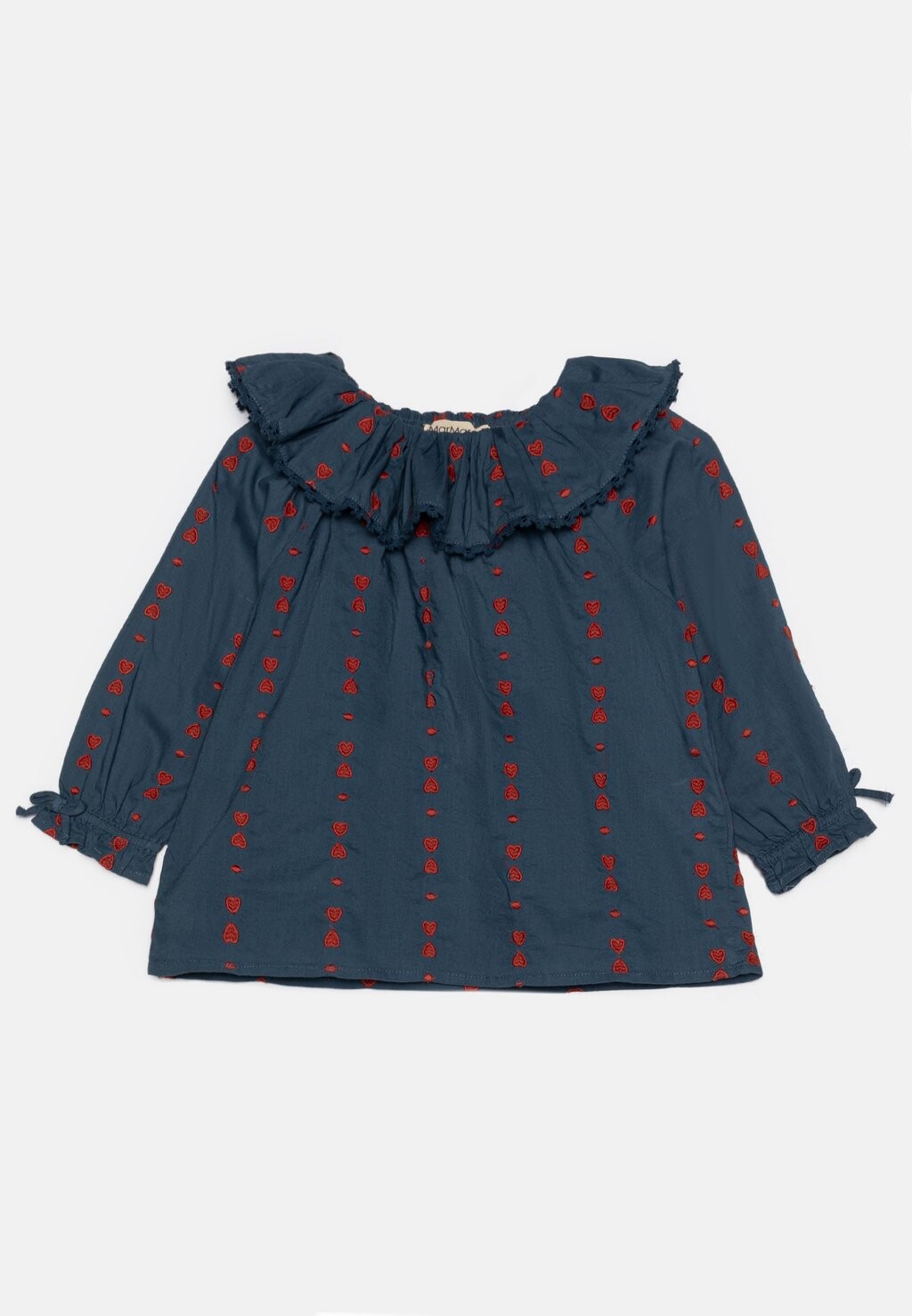 

Блузка BABY TIA MarMar Copenhagen, цвет blue-grey/red