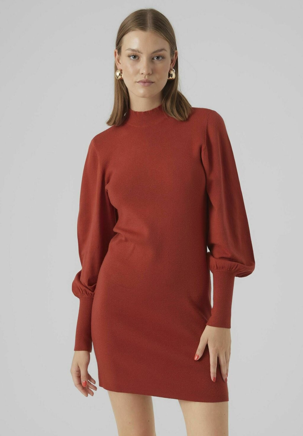 

Платье Vero Moda, цвет red ochre
