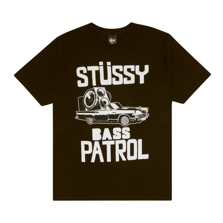 

Футболка Stussy Bass Patrol 'Black', черный