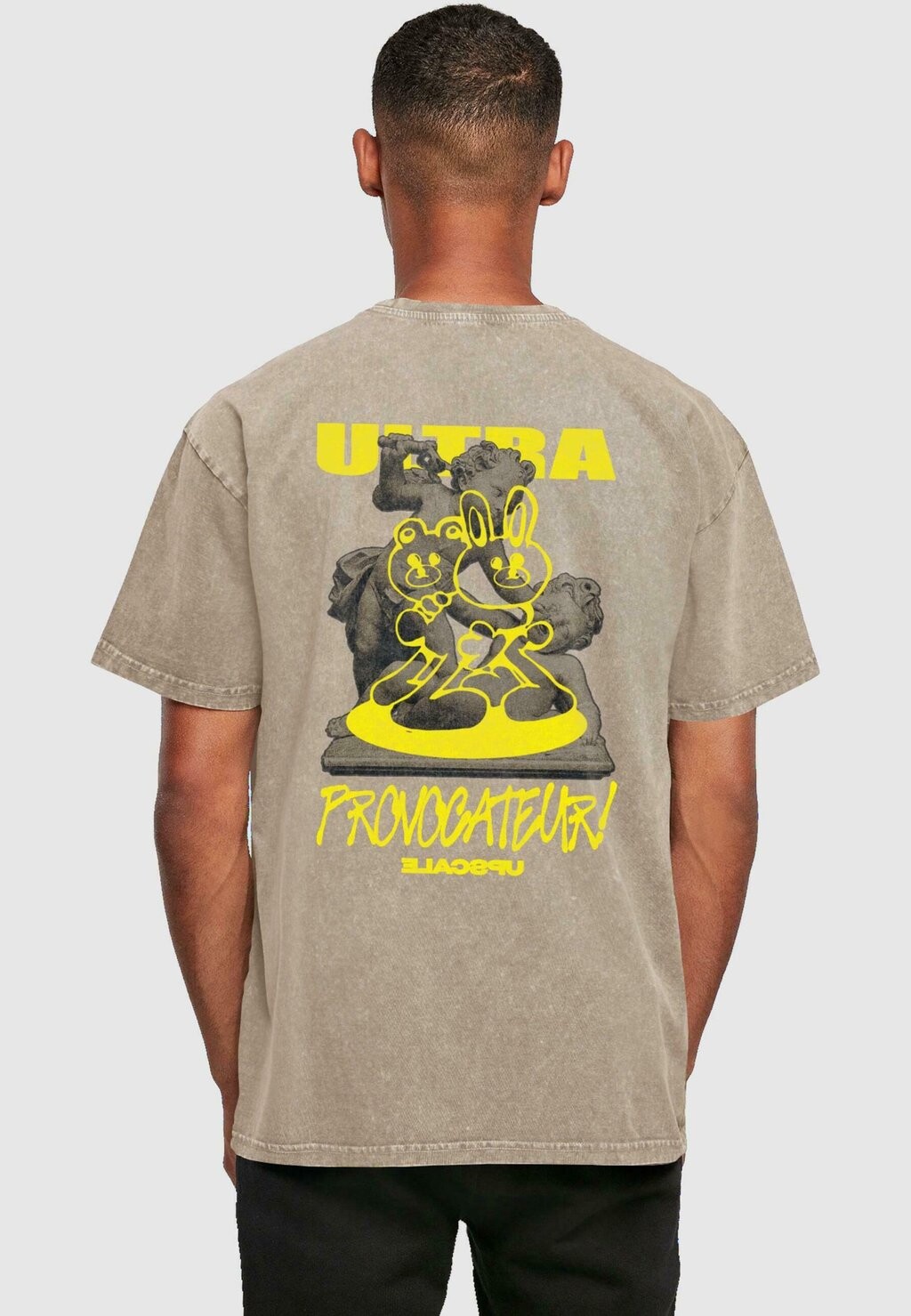 

Футболка с принтом Ultraprovocateur Acid Upscale by Mister Tee, цвет darkkhaki