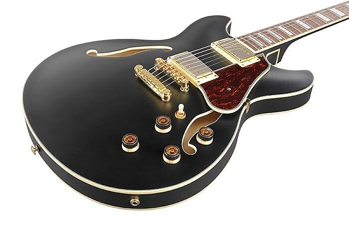 Электрогитара Ibanez AS73BKF - Artcore Semi-Hollow Electric Guitar -Black Flat полуакустическая гитара ibanez as73g bkf