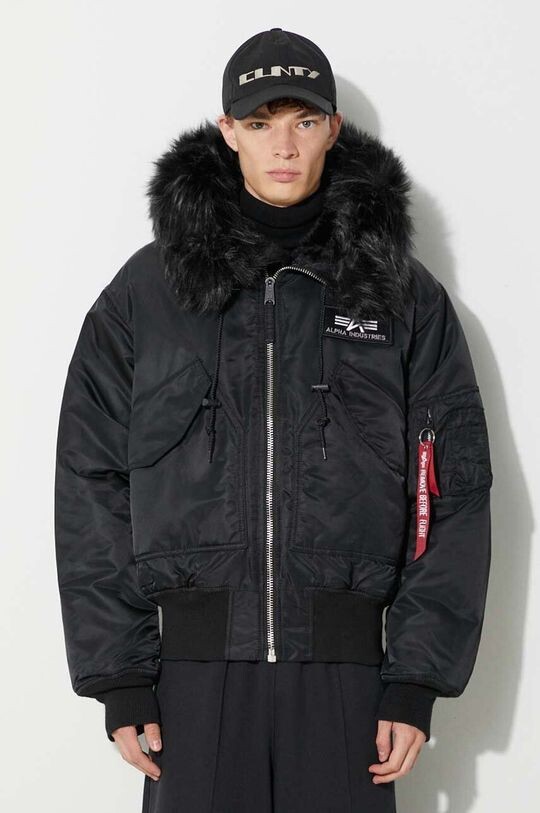 

Куртка 45P с капюшоном на заказ Alpha Industries, черный