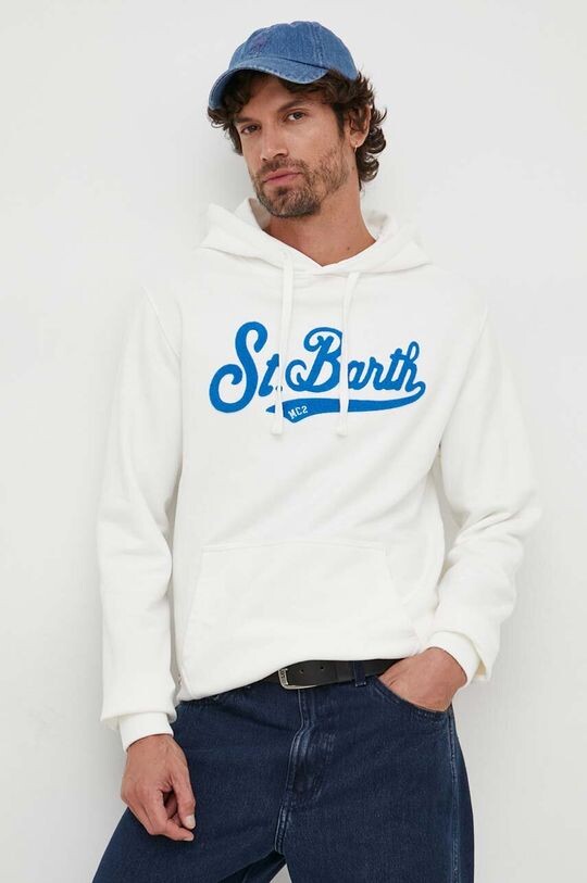 

Толстовка из хлопка MC2 Saint Barth, бежевый