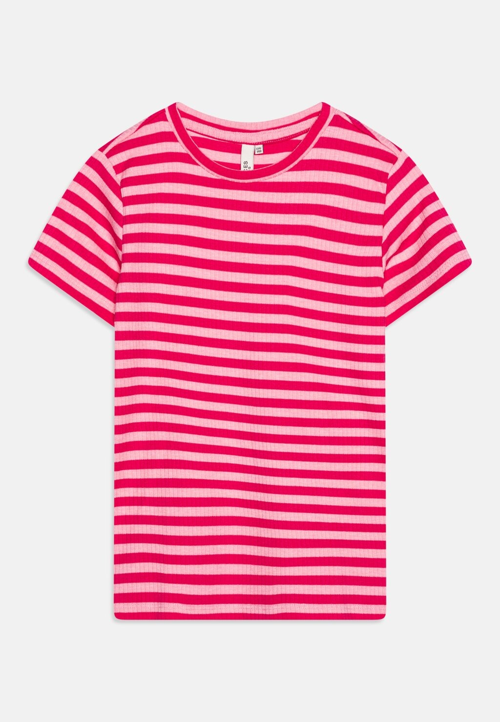 

Футболка с принтом PKDORA O-NECK Pieces Kids, цвет beetroot purple/pink