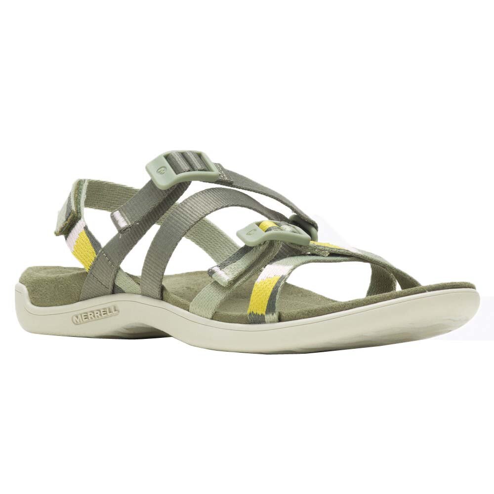 

Сандалии Merrell District Backstrap Web III, зеленый