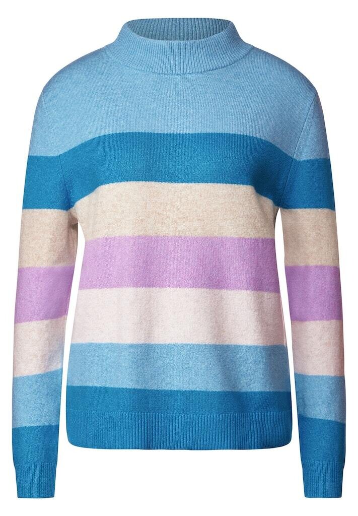 

Свитер Street One, цвет light aquamarine blue mel.