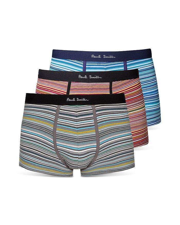 

Боксеры Paul Smith с фирменными полосками, набор из 3 штук, мультиколор