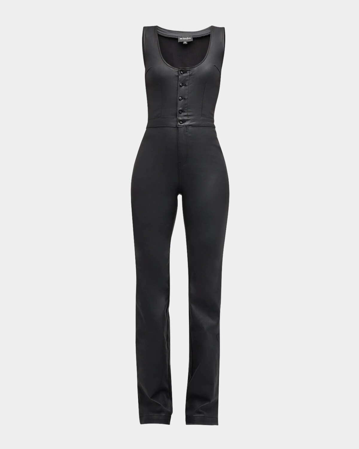 

McKinnon Джинсовый комбинезон без рукавов с покрытием Retrofete, цвет Coated Black