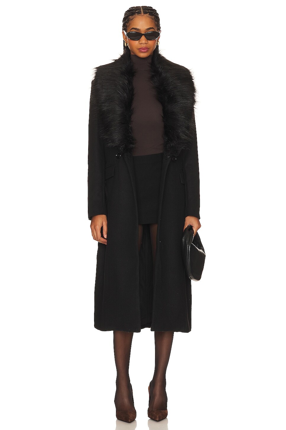

Пальто Steve Madden Prince, черный