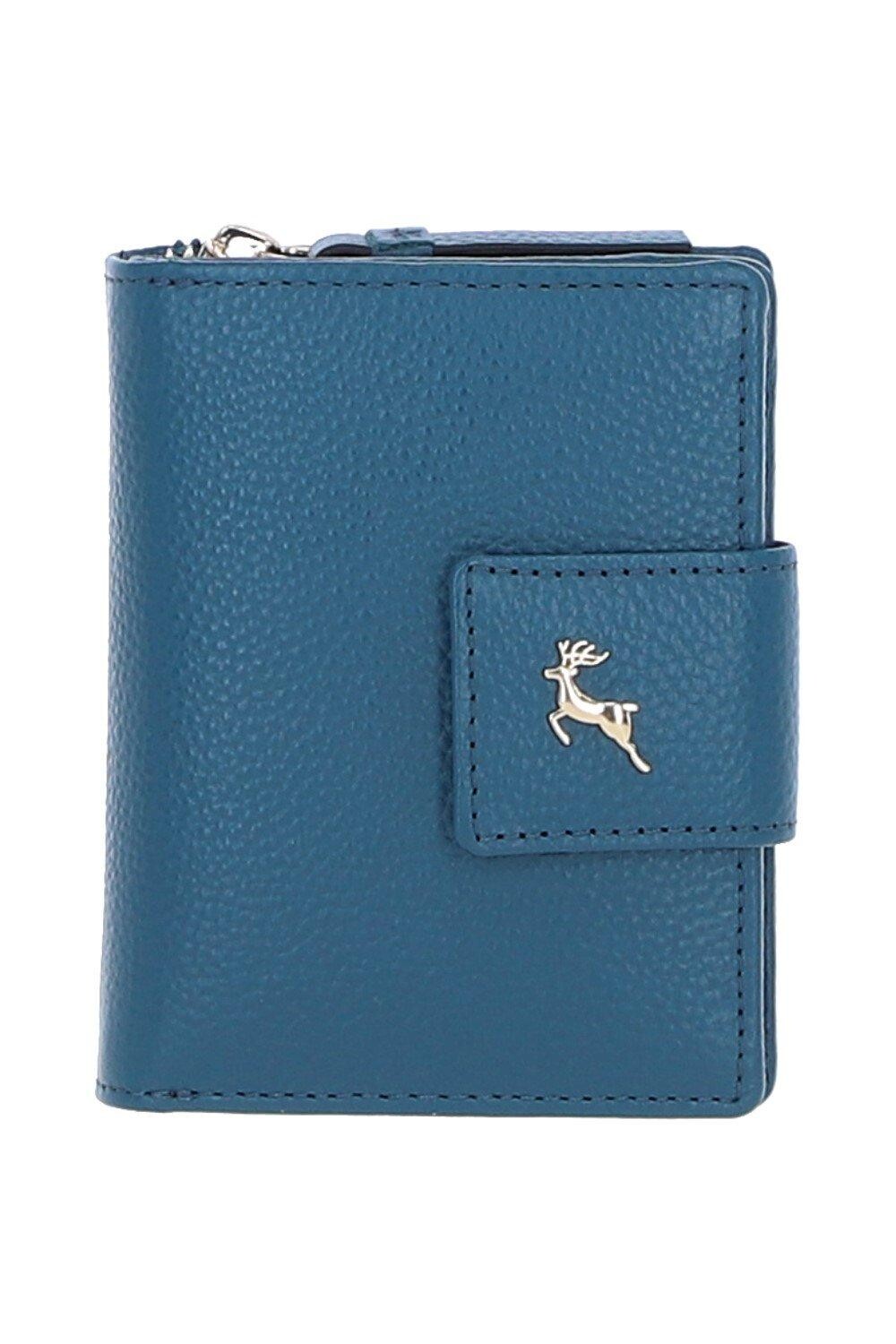 

Кошелек/кошелек с защитой RFID и застежкой-молнией 'Arte in Pelle' Ashwood Leather, зеленый
