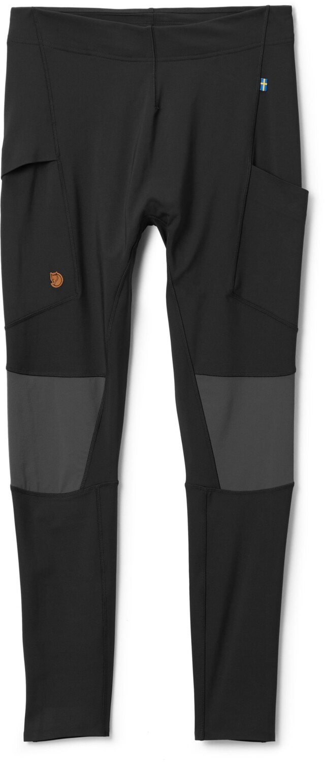 

Треккинговые тайтсы Abisko Pro — мужские Fjallraven, черный