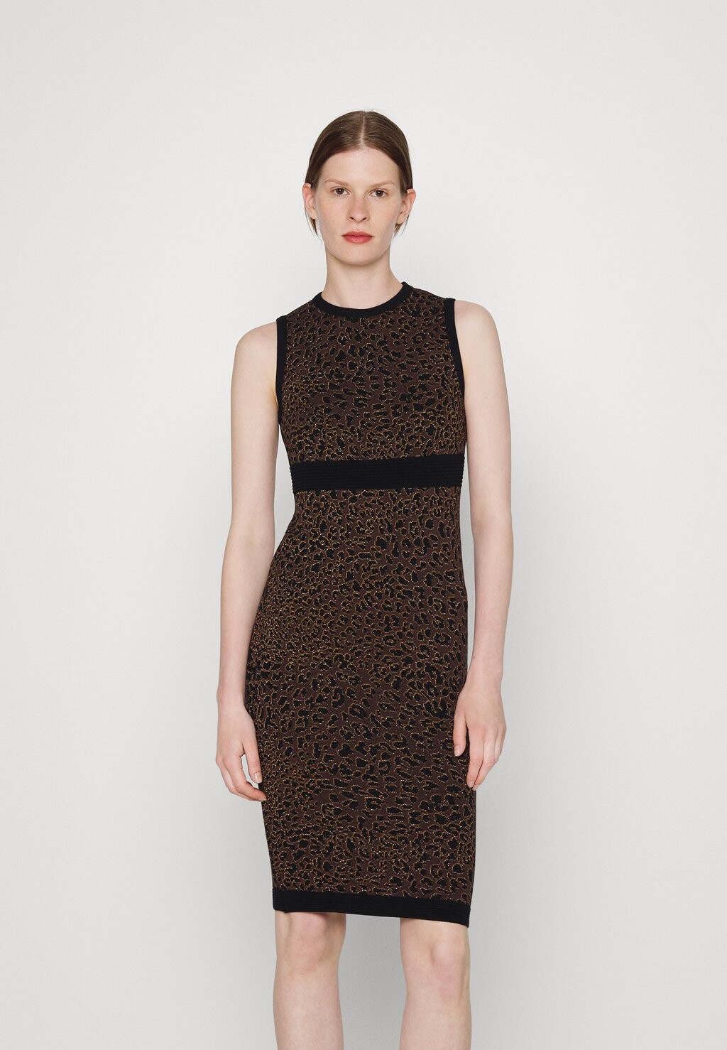 

Платье LIU JO LEOPARD NATURAL WILD SKIN DRESS, темно-коричневый