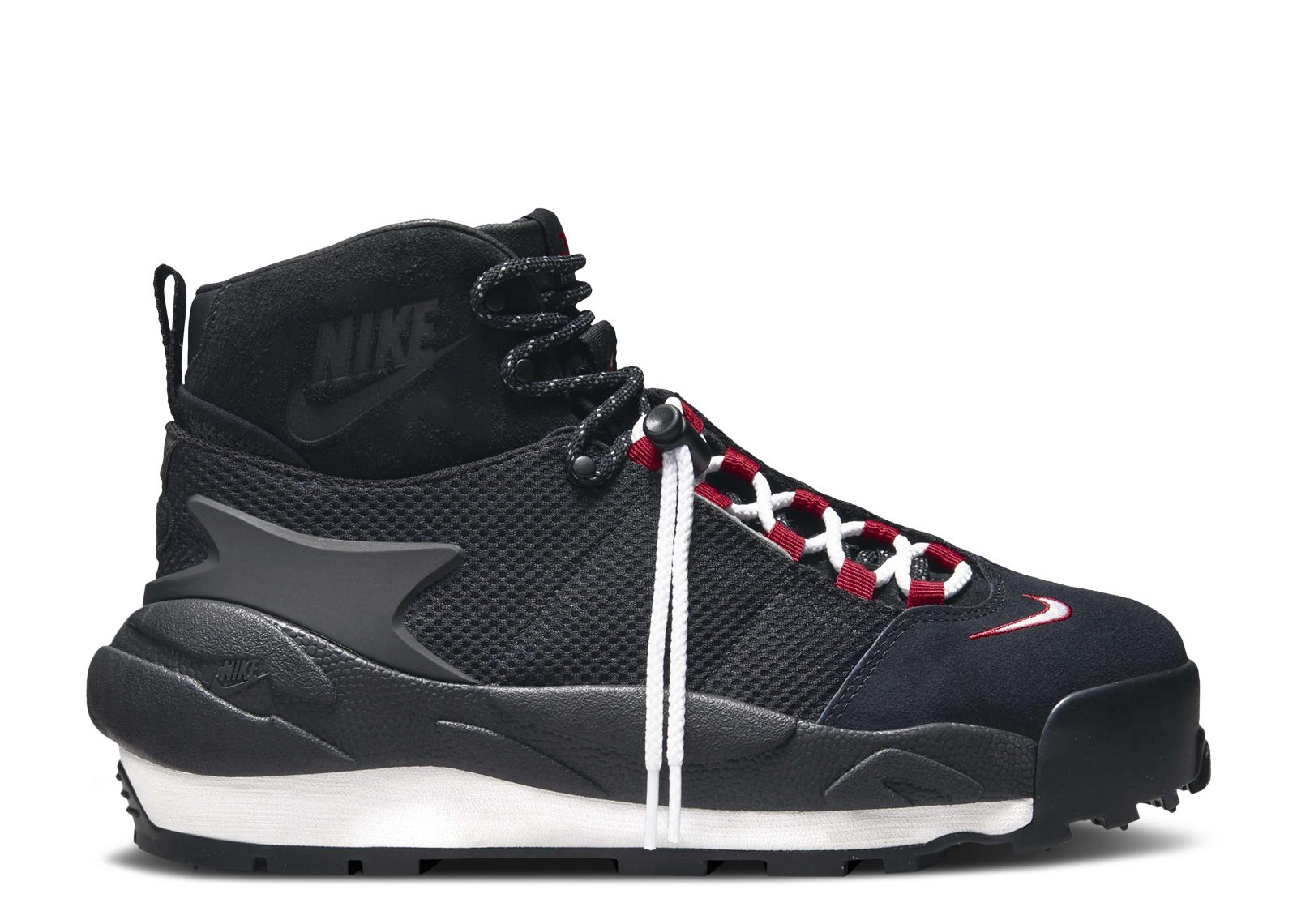 Кроссовки Nike Sacai X Magmascape 'Black', черный цена и фото
