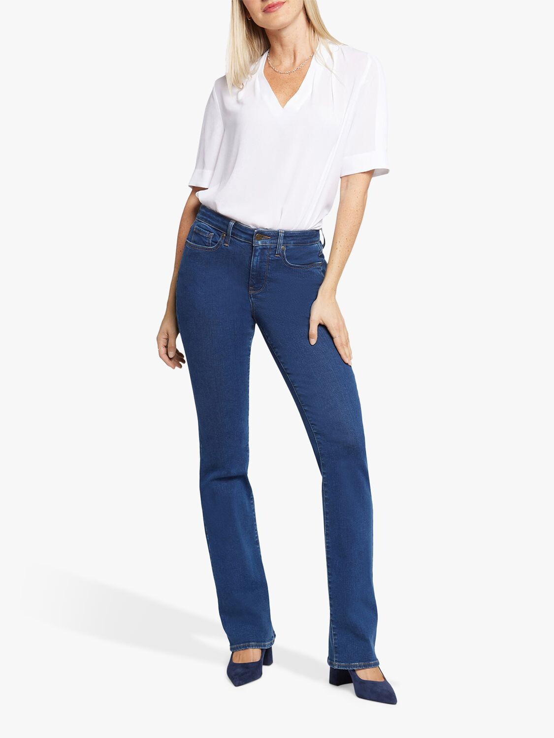 

Джинсы Petite Barbara Bootcut NYDJ, куинн