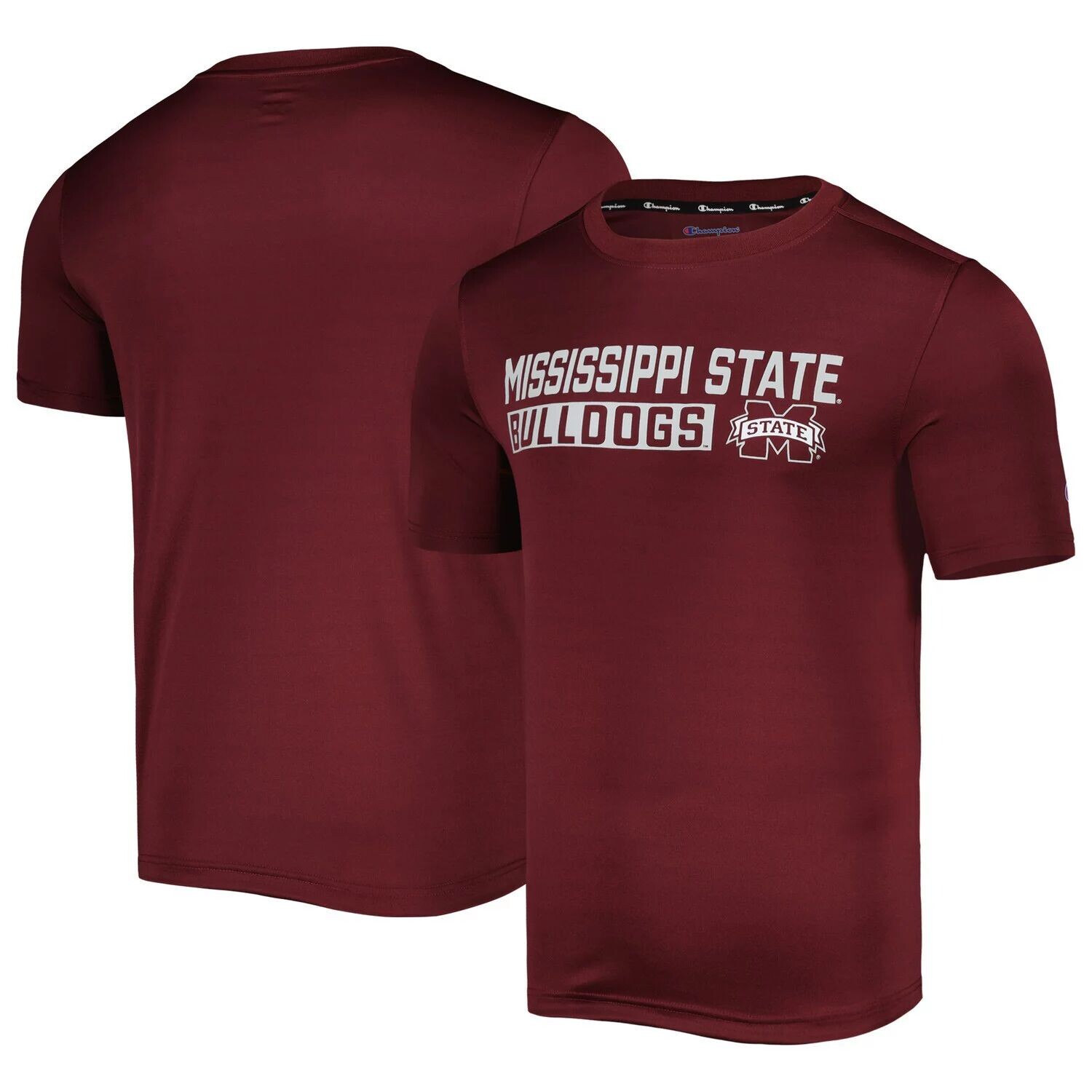 

Мужская футболка Maroon Mississippi State Bulldogs Impact Knockout Champion