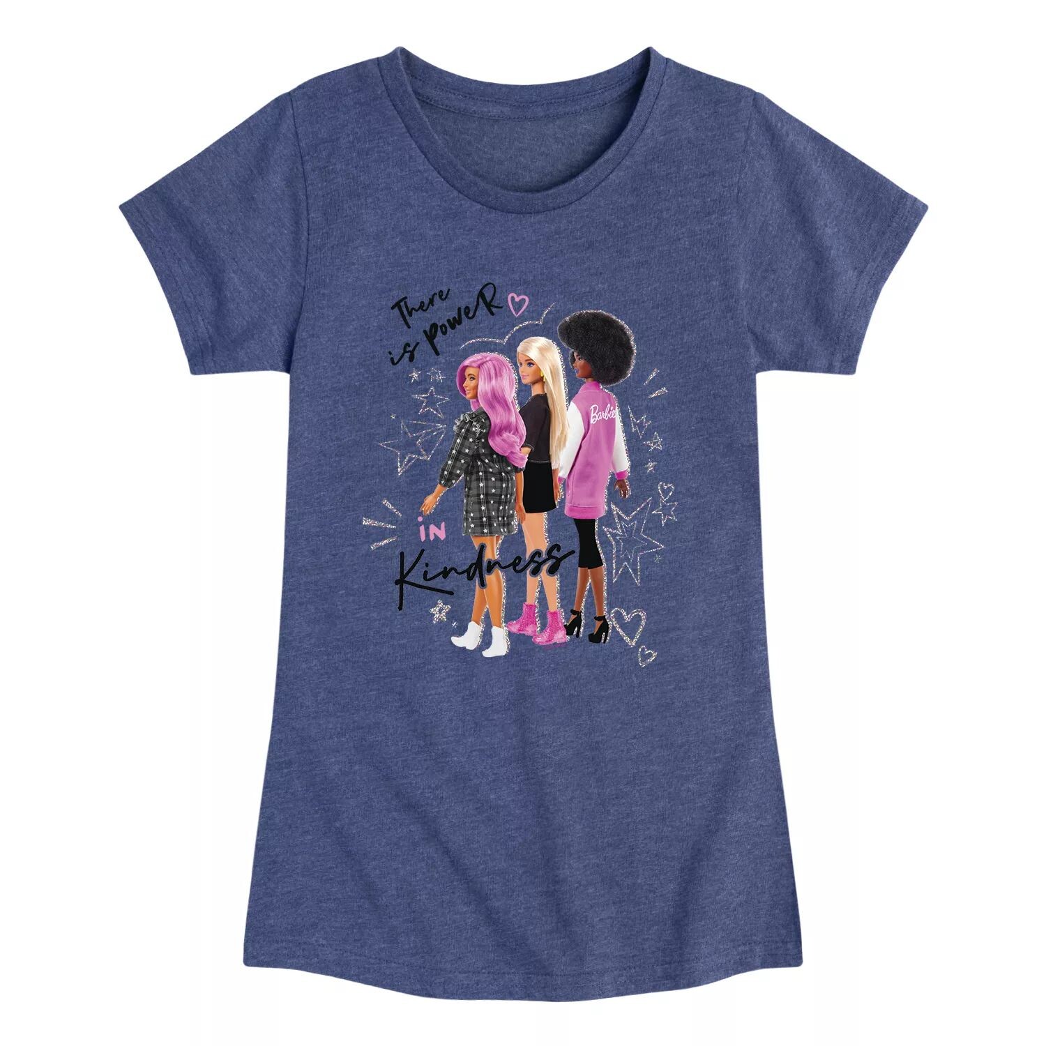 

Футболка Barbie Power In Kindness для девочек 7–16 лет с рисунком Barbie