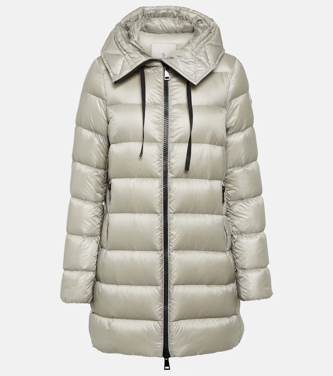 

Suyen стеганое пуховое пальто MONCLER, серый