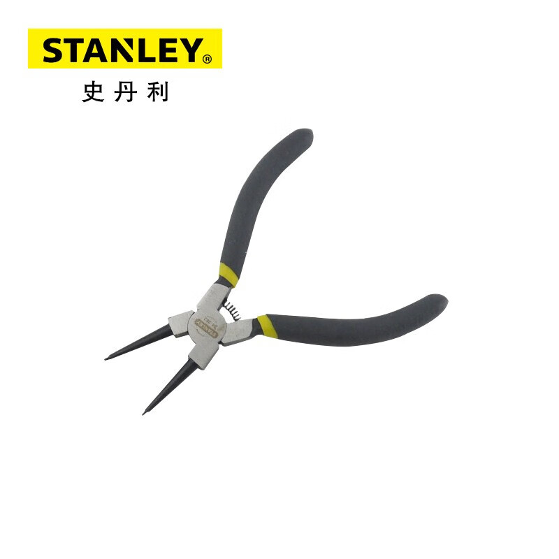 Stanley 84-362-23 Отверстие в немецком стиле с прямыми плоскогубцами для стопорных колец 5 дюймов.