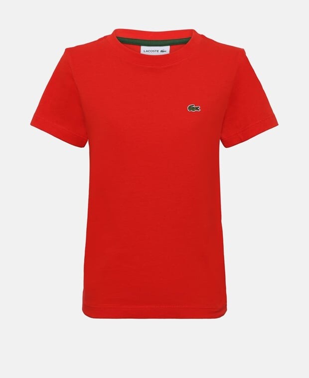 

Футболка Lacoste, светло-красный