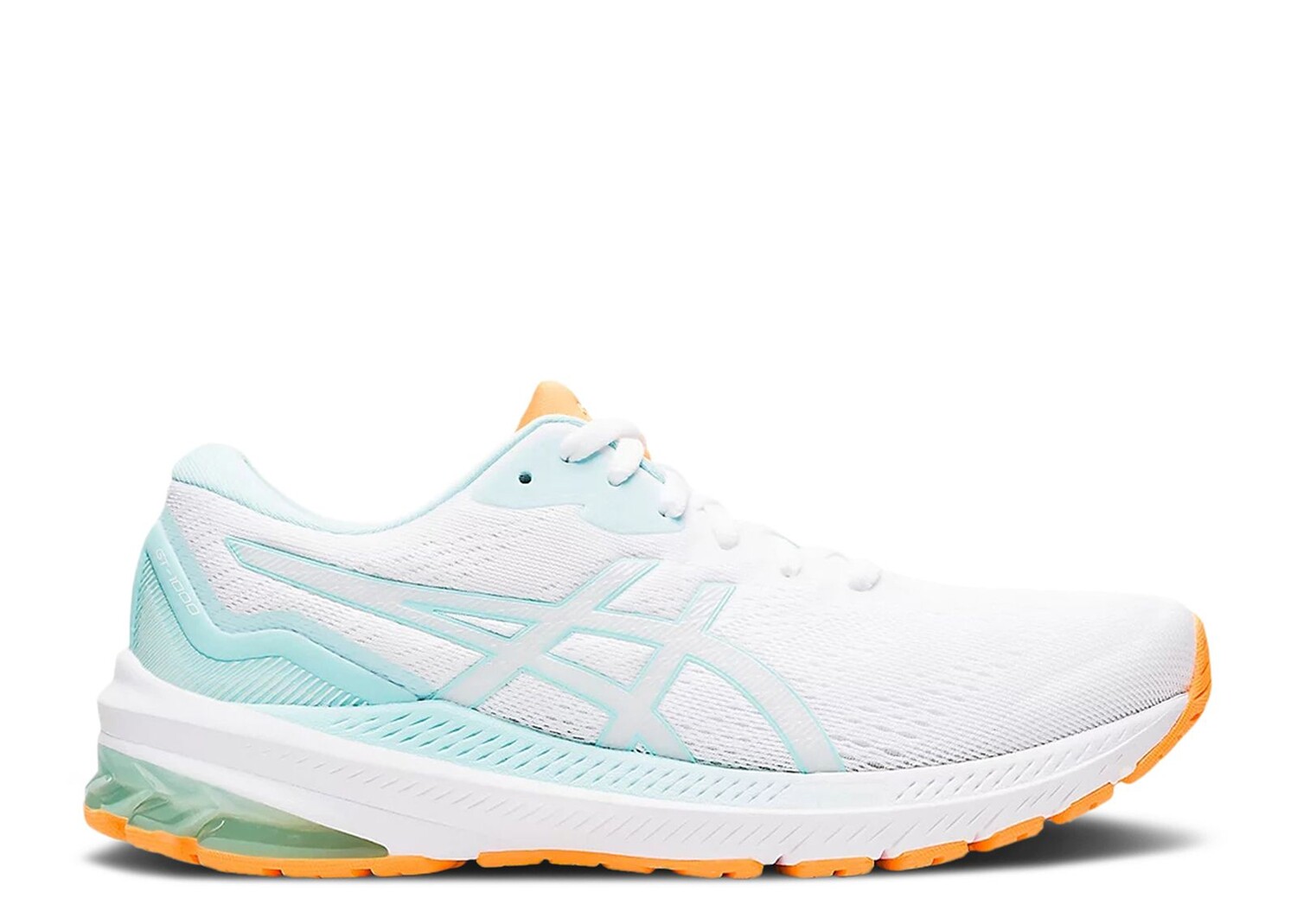 

Кроссовки ASICS Wmns Gt 1000 11 'White Clear Blue', белый