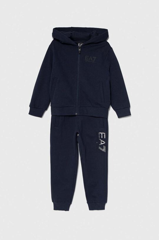 

Детский спортивный костюм EA7 Emporio Armani, темно-синий