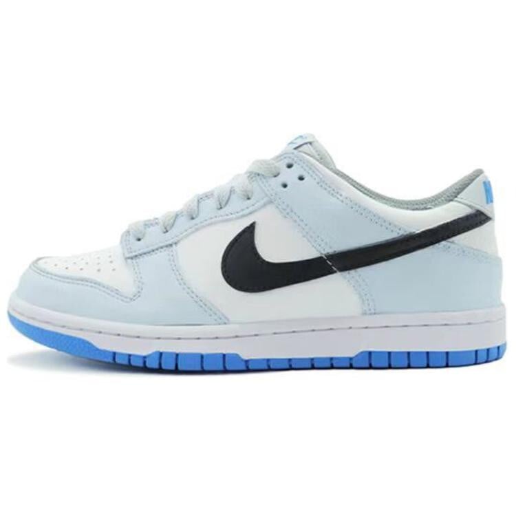 

Кроссовки Nike Dunk Skateboarding Shoes Women's Low-top Blue/white/black, голубой, Синий, Кроссовки Nike Dunk Skateboarding Shoes Women's Low-top Blue/white/black, голубой