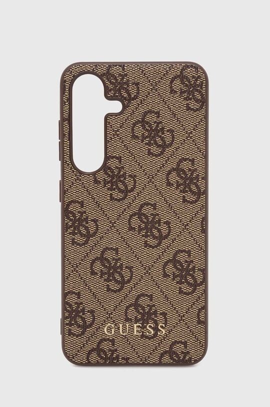 

Чехол для телефона Samsung Galaxy S24 S921 Guess, коричневый