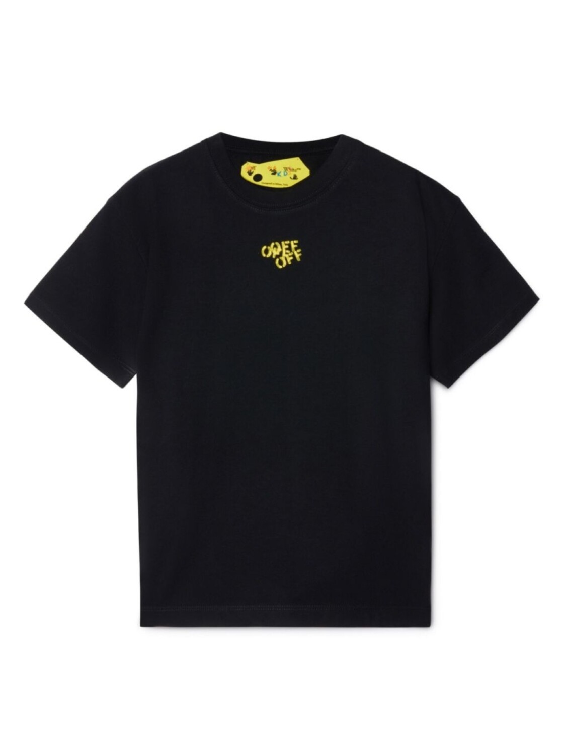 

Off-White Kids футболка Multi Off Stamp, черный