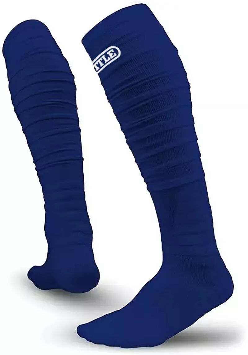 Длинные футбольные носки Battle, синий