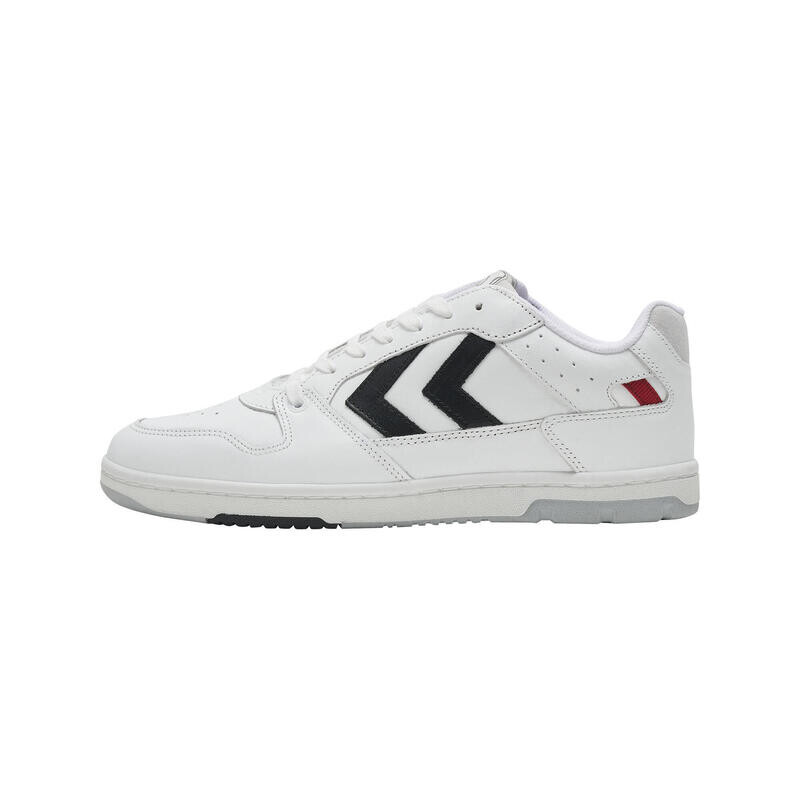 

Кожаные спортивные кроссовки Power Play с ортолитовой стелькой HUMMEL, цвет grau