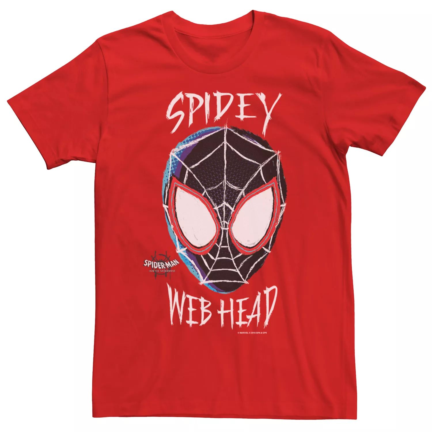 Мужская футболка с паутиной в виде Человека-паука Licensed Character