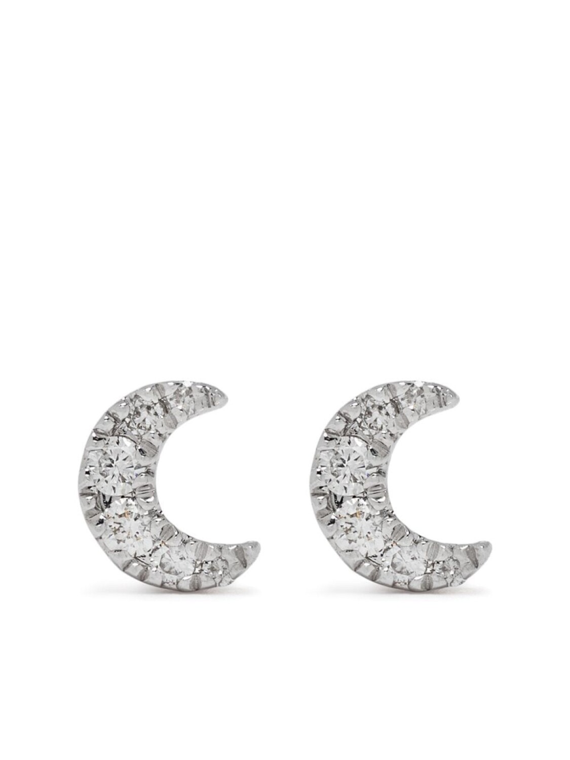 

Серьги Moon из белого золота с бриллиантами Djula, серебряный