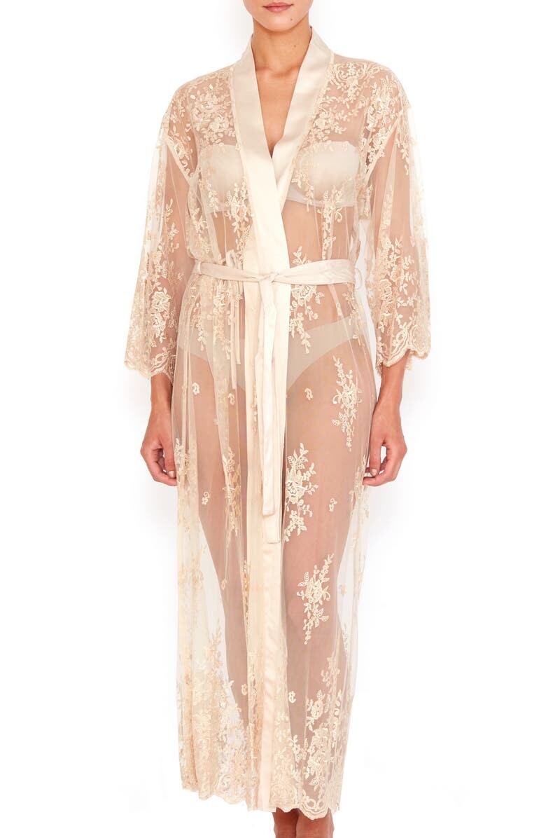

Прозрачный кружевной халат Darling RYA COLLECTION