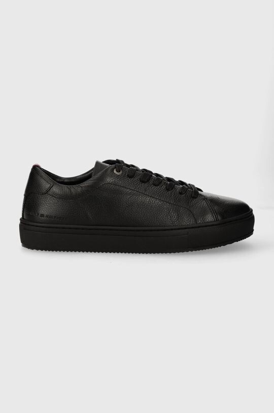 

Кожаные кроссовки PREMIUM CUPSOLE GRAINED LTH Tommy Hilfiger, черный