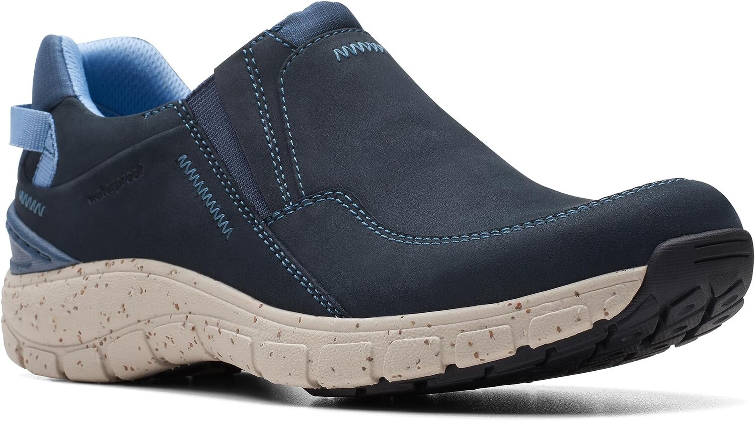 

Кроссовки Wave Plateau Clarks, цвет Navy Nubuck, Синий