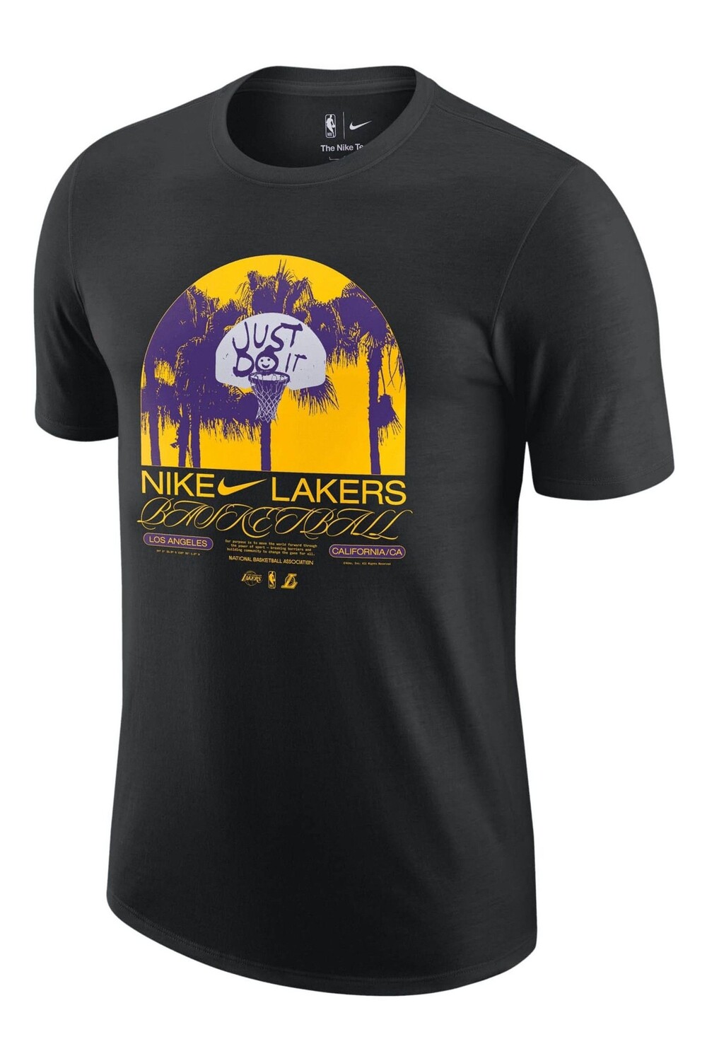

Футболка Nike Fanatics Los Angeles Lakers max 90 1 Nike, черный