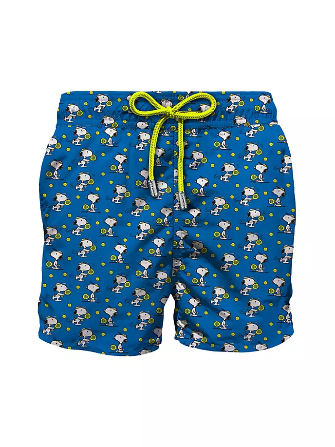 

Сверхлегкие шорты для плавания Snoopy Padel Mc2 Saint Barth, синий