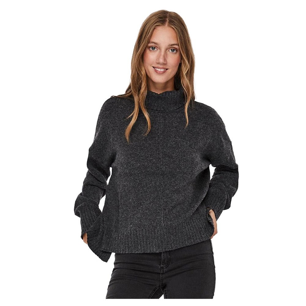 

Свитер Noisy May Ian Roll Neck, серый