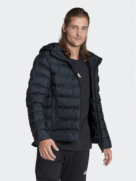 

Пуховик стандартного кроя Adidas, черный