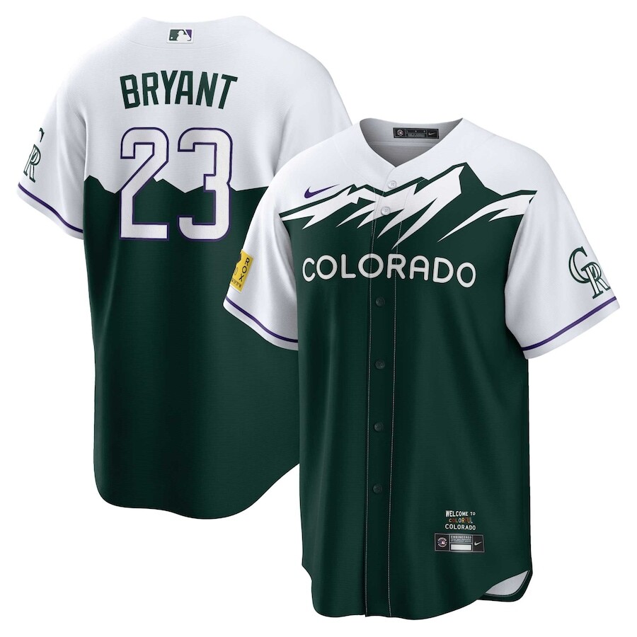 

Джерси Nike Colorado Rockies, зеленый