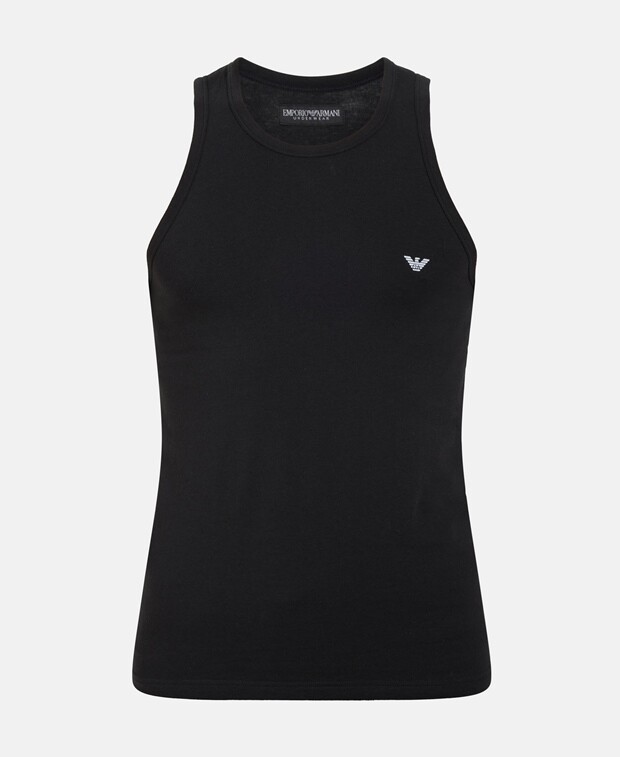 

Майка Emporio Armani, черный