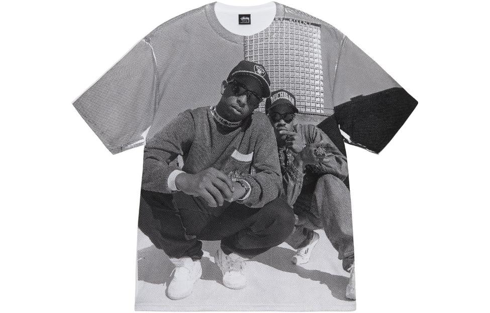 

Футболка X GANG STARR SS23 унисекс белая Stussy, белый