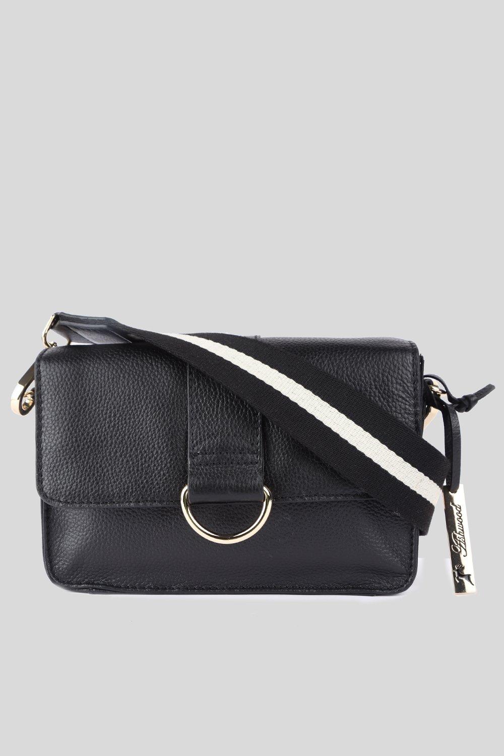 Маленькая сумка через плечо 'Amore di Cuoio' из натуральной кожи Ashwood Leather, черный сумка через плечо cromia 1405182 crm cuoio
