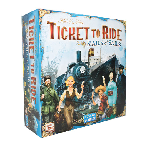 Настольная игра Ticket To Ride Rails And Sails Days of Wonder настольная игра ticket to ride rails