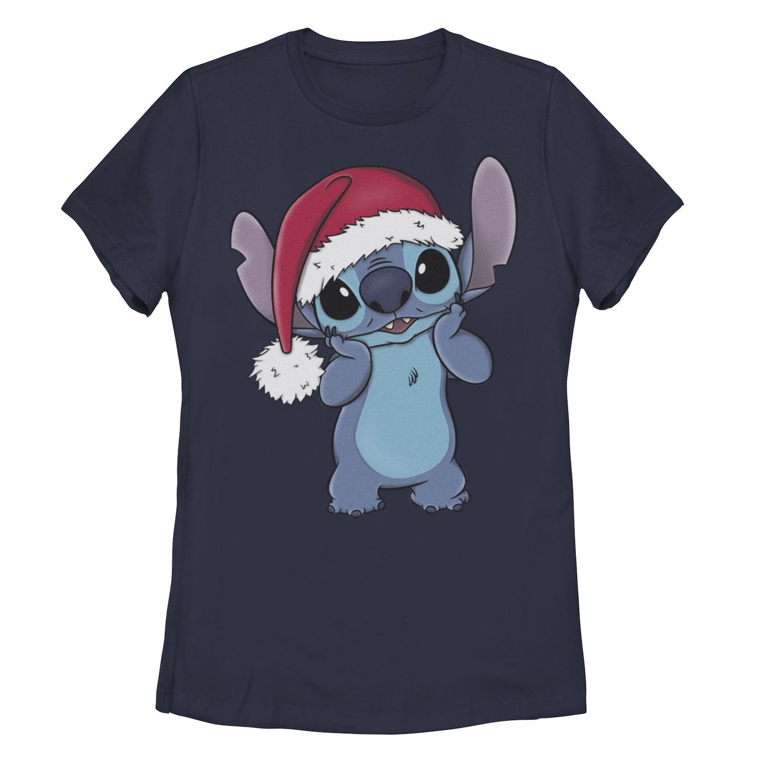 Детская футболка Disney's Lilo & Stitch с рисунком «Рождественский стежок Ugly Sweater» Disney стежок рюкзак disney мультиколор