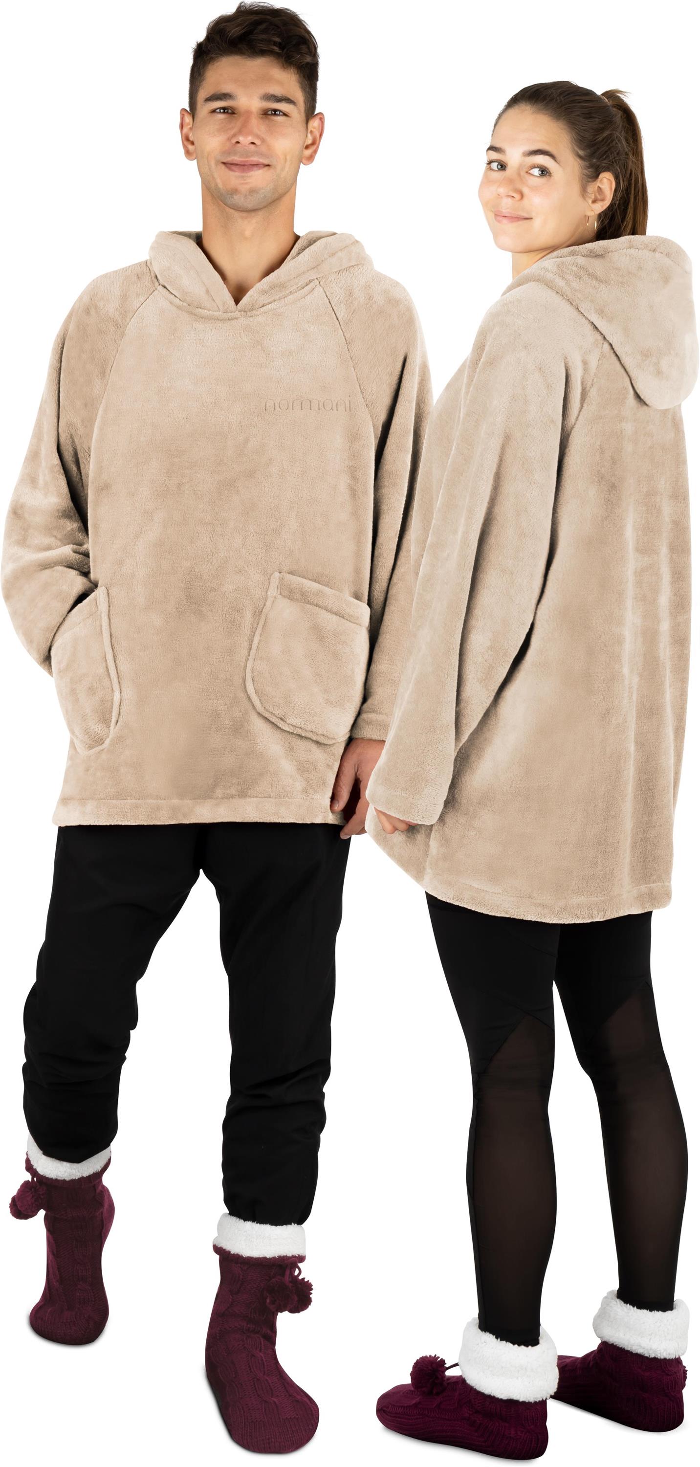 Пуловер normani Oversize Unisex Sweatshirt, кремовый