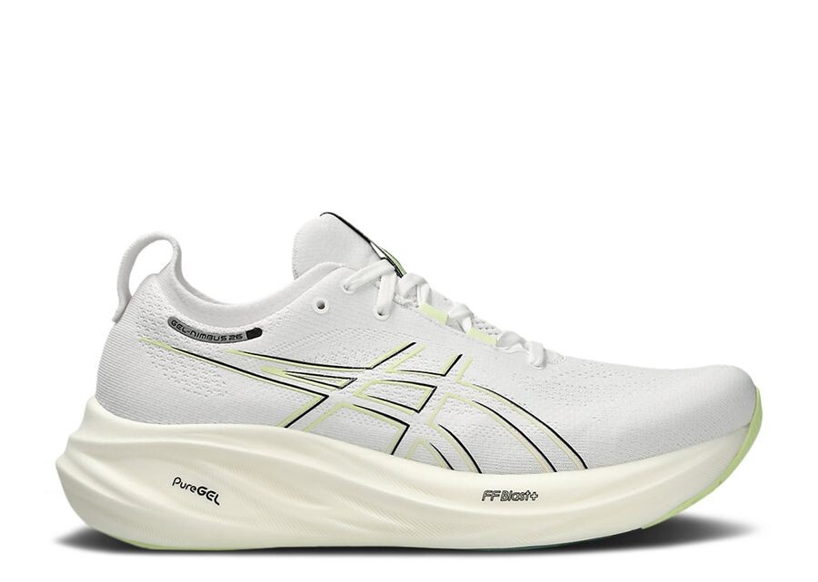 

Кроссовки ASICS Gel Nimbus 26 Wide, цвет White Birch