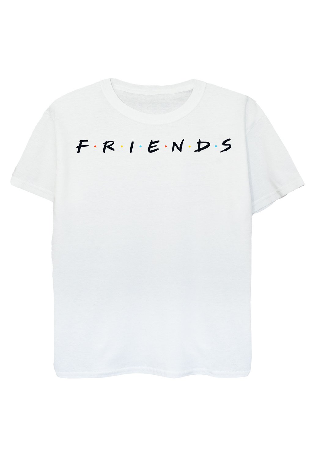 футболка с принтом Friends Text Logo ABSOLUTE CULT, белый