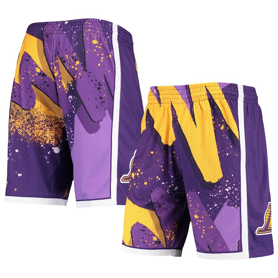 

Шорты Mitchell & Ness Los Angeles Lakers, фиолетовый